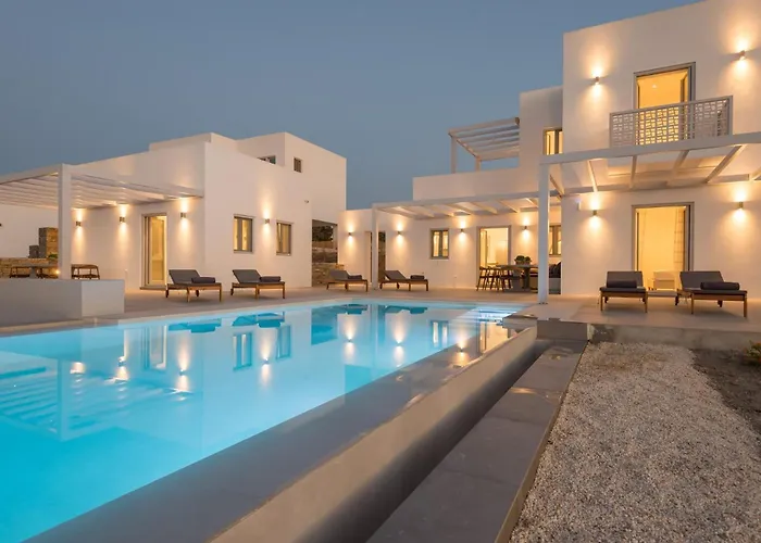 Vila Beautiful Paros 1 Bedroom The Calming Wonderful Sea Views *