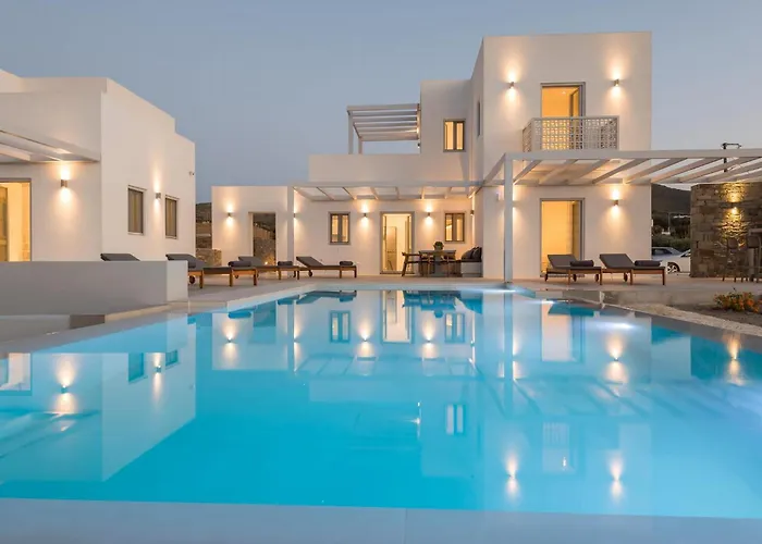 Vila Beautiful Paros 1 Bedroom The Calming Wonderful Sea Views